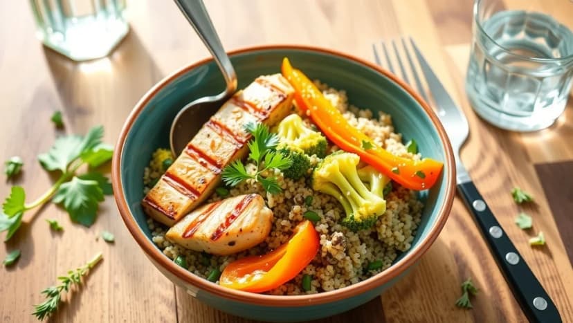 Gå ner i vikt med enkla matrecept