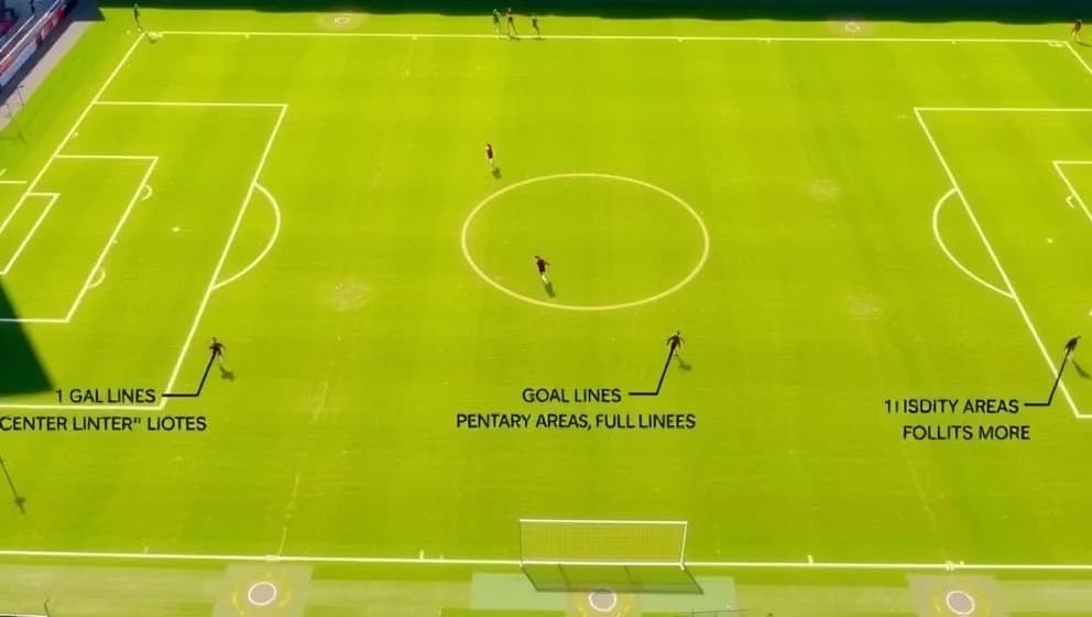 Hur stor är en fotbollsplan egentligen