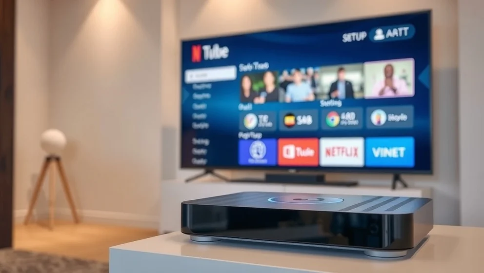 Ok Google konfigurera min enhet TV Hub Mini