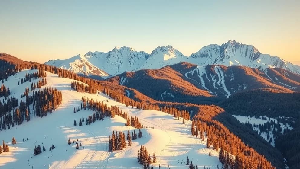 Vail och andra skidort i Colorado