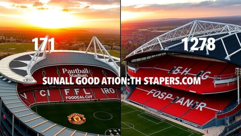 Arsenal och Man United statistik genom åren