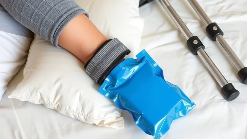 Stukad fot hur lång vila behövs