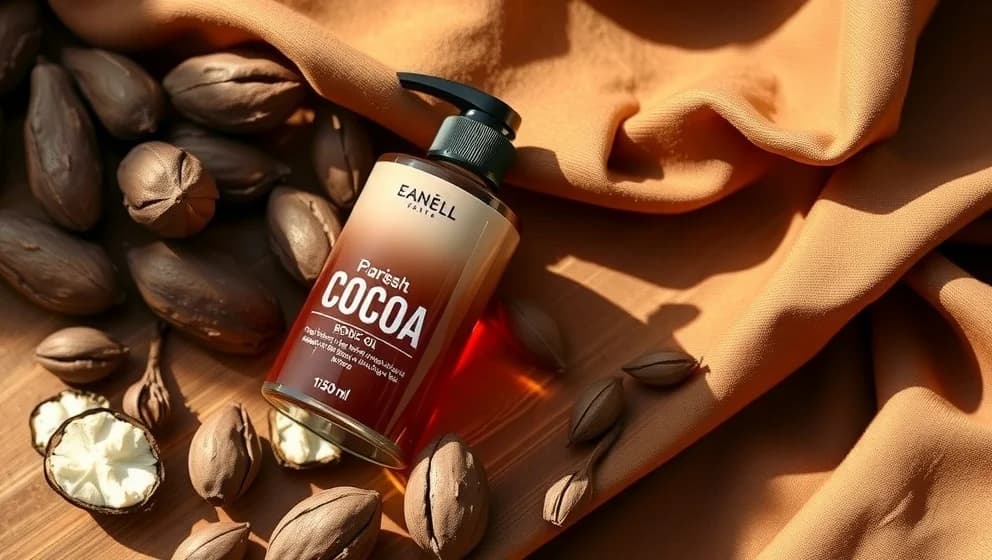 Vaseline cocoa radiant body oil för vacker hud