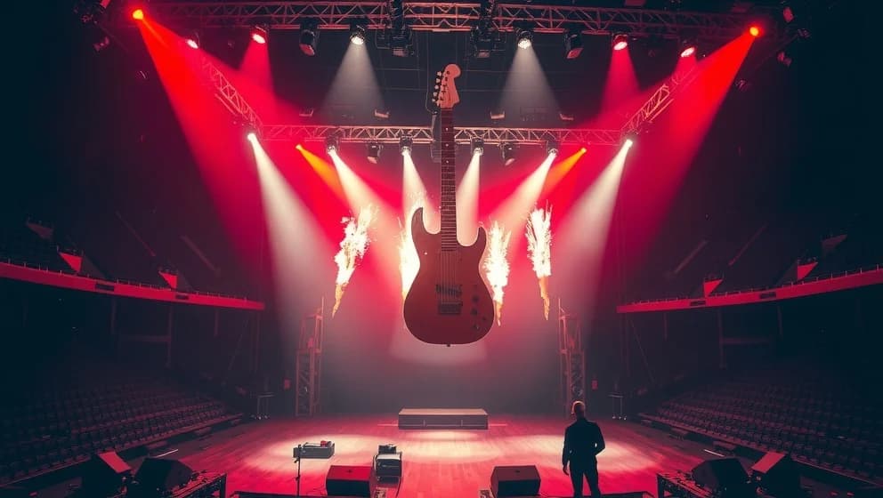 We Will Rock You musikal på scenen